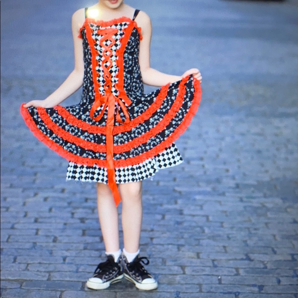 Hell Bunny Lace Up Dress Vixen Party Photoshoot XS